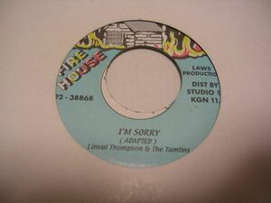 ★Reggae 45★LINVAL THOMPSON & TAMLINS/I