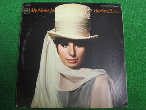 【送料無料】中古レコード ★BARBRA STREISAND/My Name Is Barbra, Two... ☆バーブラ・ストライサンド CS 9209