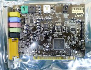 T10915pジャンク品 Creative サウンドカード Sound Blaster Live! Value CT4780 PCI 2.1 