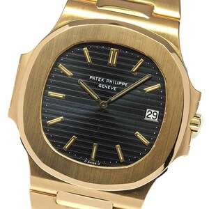 パテックフィリップ PATEK PHILIPPE 3700/001 ノーチラス K18YG 自動巻き メンズ 美品 _684799