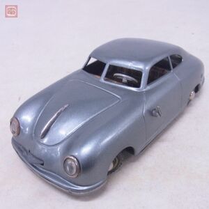 JNF PROTOTYP PORSCHE 356 ブルー ブリキ ドイツ製 全長約20cm ポルシェ【10