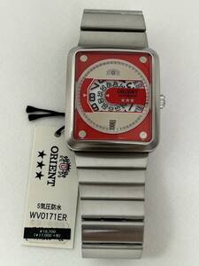 【M11】未使用品 貴重品 ORIENT WV0171ER 自動巻き アナログ表示 ディスクタイプ 動作品 タグ付き メンズ腕時計