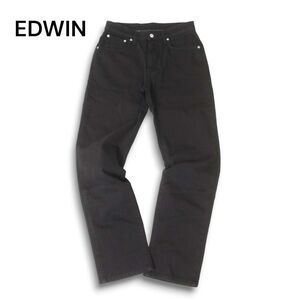 EDWIN エドウィン F403 通年 ストレッチ★ デニム パンツ ジーンズ Sz.29　メンズ 黒 日本製　C4B04361_9#R