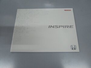 Glp_377265　車パンフレット　HONDA INSPIRE　表写真.文字