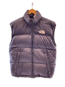 THE NORTH FACE◆90s/NUPTSE VEST/ヌプシ/ダウンベスト/M/ナイロン/ブラック/NF0A3JQQ