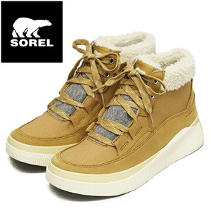 SOREL (ソレル) WMS NL5159 アウトアンドアバウト4 ミッドスニーカー ウォータープルーフ レディーススニーカー 253TAWNY BUFF SRL128 US7-