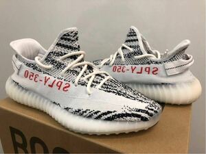 新品 未使用 正規品 ◆ Adidas YEEZY BOOST 350 V2 ZEBRA 28.0cm ◆ CP9654 White/Core Black/Red ◆