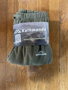 新品　ニュージーランドKathmandu 超防寒パンツ（インナー　アウター共用）－30度対応　裏地ボア　XL