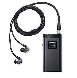 【中古】SHURE イヤホンシステム KSE1500 コンデンサー型 ハイレゾ対応 ヘッドホンアンプ一体型 KSE1500SYS-J 【国内正規品】