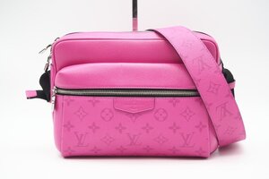 ☆安心の３大保証☆ ABランク ≪LOUIS VUITTON ルイ ヴィトン/ショルダーバッグ≫ M30765 タイガラマ アウトドアメッセンジャー PM ピンク