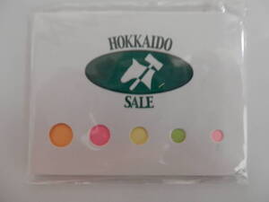 付箋　HOKKAIDO　SALE　