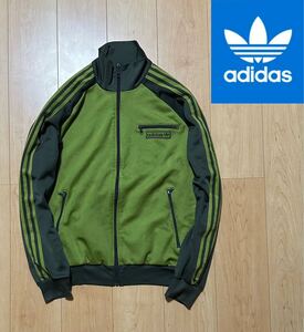 早い者勝ち 送料230円 アディダス adidas ジャージ トレフォイル オリジナルス ベッケンバウアー ATP トラックジャケット ロゴ VENTEX L