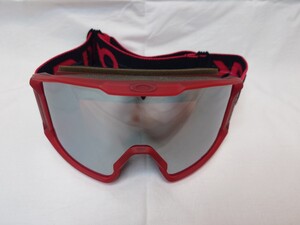 OAKLEY LINE MINER factory pilotロゴ PRIZM snow blackイリジウム オークリー ラインマイナー ゴーグル スノーボード スキー