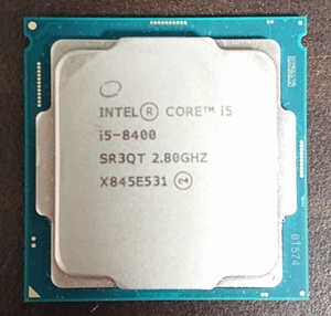 CPU Intel Core i5-8400 2.80GHz 中古品