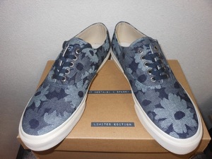 【未使用】SPERRY TOP-SIDER CLOUD CVO FLORAL JACQUARD ネイビー 27.0cm