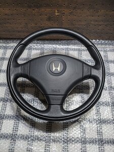 HONDA　アコードユーロR　CL1　純正 MOMOステアリング　本革 モモ 超美品 希少 EK9 DC2 DB8