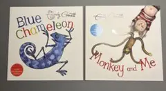 洋書　英語絵本　Blue Chameleon/ Monkey and Me 2冊