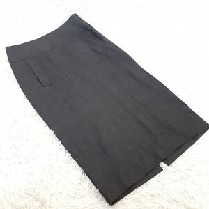 ZARA BASIC タイト　スカート　グレー　 