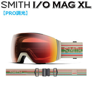 新品未使用 24-25 SMITH GOGGLE SQUAD MAG CP PRO PHOTOCHROMIC RED MIRROR CHALK STRAIGHTLINE 安心保証 即日発送 土日祝発送OK