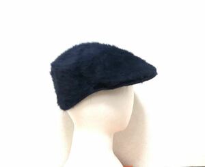 KANGOL MADE IN ENGLAND ハンチング ハット ブルー ファー イギリス製 英国製 504 FURGORA カンゴール ヴィンテージ