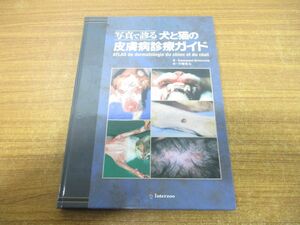 ▲01)【同梱不可】写真で診る犬と猫の皮膚病診療ガイド/早崎峯夫/エマニュエル・バンシニョール/インターズー/2009年発行/A