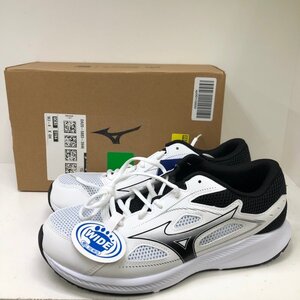 MIZUNO ミズノ マキシマイザー K1GA240002 ランニングシューズ スニーカー ホワイト ブラック 25.5cm 241231RM410615