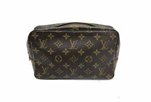 LOUIS VUITTON ルイヴィトン セカンドバッグ クラッチバッグ ポーチ トゥルース モノグラム トワレット 0614②