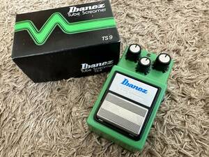 1円スタート！ Ibanez TS9 TUBE SCREAMER 元箱付 日本製 アイバニーズ オーバードライブ 定番モデル