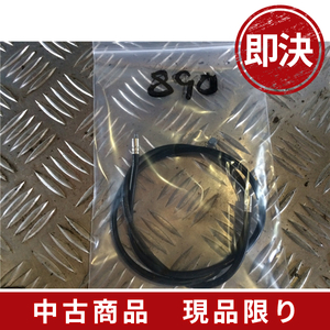 中古農機部品/525/丸山草刈機 BIGM/BC20T アクセルワイヤー 89ｃｍ