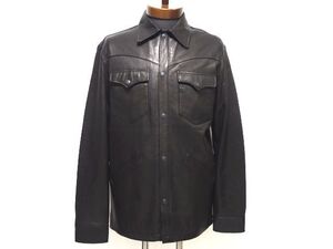 HYSTERIC GLAMOUR LEATHER WESTERN JACKET L size / ヒステリックグラマー 鹿革 ウエスタンジャケット 革ジャン メンズ 定価107800円