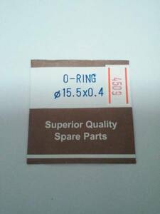 汎用時計オーリングパッキン 　内径ｘ厚み 15.5ｘ0.4 O-RING【定型送料無料】整理番号4509