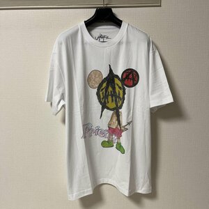 SAINT MICHAEL セントマイケル Travis Scott x SAINT MICHAEL 半袖 Tシャツ ホワイト L 中古 TJ 1