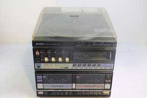 【ジャンク品】SHARP STEREO MUSIC SYSTEM GS-TV1 シャープ ステレオミュージックシステム 製造番号512147030_BFX_B1009-F004