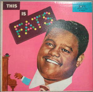 《SOUL/R&B LP》 FATS DOMINO - THIS IS FATS (sl240616015) *us original,mono,dg