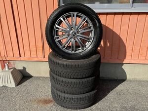 ★売切★フィットHV他★BRIDGESTONE★BLIZZAK VRX★185/60R15★スタッドレスタイヤ×社外アルミホイール★４本セット★(102