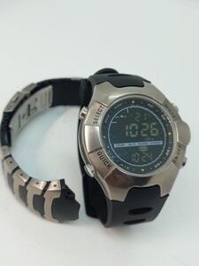 分解整備済!!作動OK チタン製 SUUNTO OBSERVER TT バンド2本付