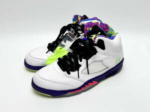 29cm US11 未使用保管品 DB3335-100 エアジョーダン 5 レトロ ベルエア NIKE AIR JORDAN 5 RETRO BEL-AIR ナイキ ハイカット スニーカー