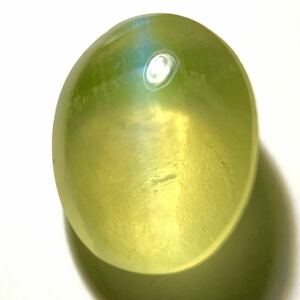 ☆天然クリソベリルキャッツアイ1.903ct☆J約7.7×6.1mm ルース 裸石 宝石 ジュエリー chrysoberyl cat