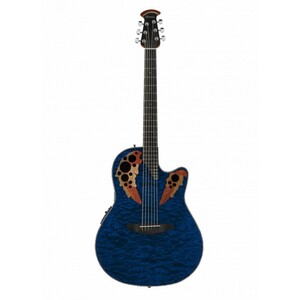 オベーションギター OVATION CE44P-8TQ-G Celebrity Elite Exotic Mid Depth Blue Transparent Quilt エレアコ