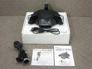サンワサプライ / WEB会議スピーカーフォン 400-MC003 / FULL HD WEBカメラ CMS-V37BK / 動作確認済み / No.T864