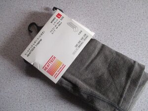 Z6525送料無料【ユニクロ gu HEATTECH　Leggings ヒートテックタイツ10分丈：L】新品 未使用品 ダークグレー