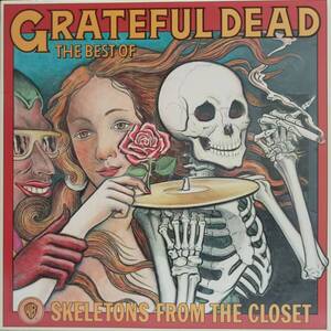 米WARNER盤LP！Grateful Dead /The Best Of~ Skeletons From The Close 1974年作の80年代盤 W 2764 グレイトフル・デッド Jerry Garcia