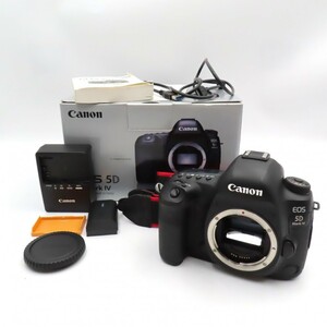 1円〜 Canon キヤノン EOS 5D Mark IV デジタル一眼レフカメラ ボディのみ 箱付 動作確認済 現状品 y68-2860632【Y商品】