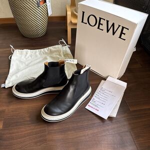 本物美品ロエベLOEWEサイドゴアブーツ ブーツ　サイズ41