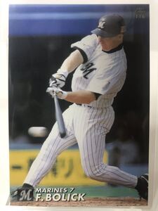 ボーリック　116 カルビープロ野球チップス　2001 ノーマルカード　千葉ロッテマリーンズ