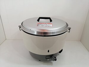 1円～/ガス炊飯器■Rinnai PR-50S1 5.5升 10L 炊飯時間の目安:約22分 都市ガス用 12A 13A 卓上型 普及 厨房 店舗 飲食 食堂 強火力