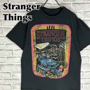 Stranger Things ストレンジャーシングス イラスト 海外ドラマ ネトフリ Tシャツ 半袖 輸入品 春服 夏服 海外古着 映画 洋画 ムービー