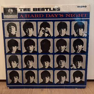 稀少銀パロ　傷み強め　デンマークモノ 両面3N Beatles A Hard Day