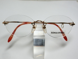 ★展示品★ SONIA RYKIEL 65-8681 ツーポイント チタンフレーム 