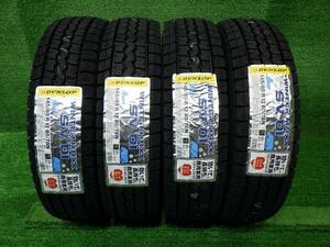 新品 ダンロップ タイヤ 冬 145/80R12 4本 2023年 SV01